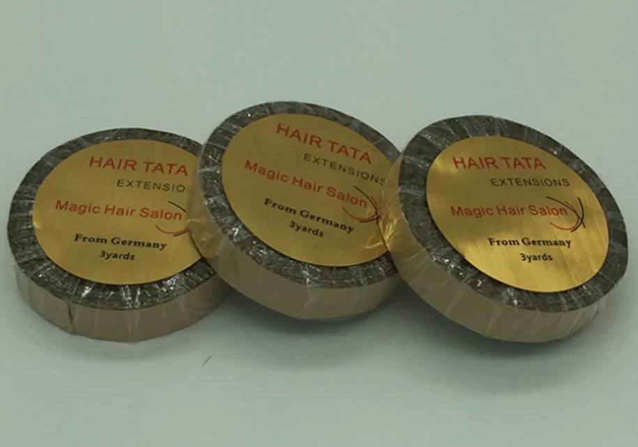 Wholesale Double-side Adhesive Hair Extensions Tape  Magic Hair Salon From Germany For Tape Wig Extension