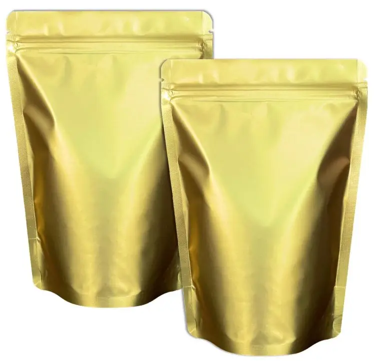 Matte Food Grade Nut Chips Packaging Bag Zipper Doyen Bottom Flexible Candy Edible Stand up Pouch