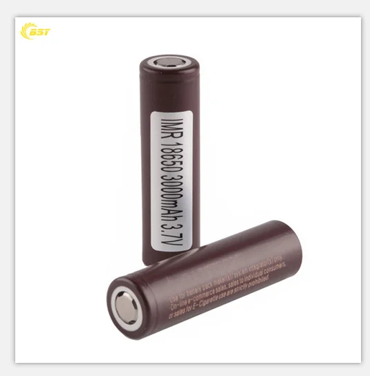 Заводская цена глубокий цикл 3 7 v 3000mAh HG2 батарея разряд