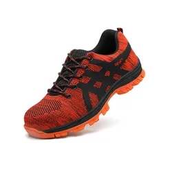 High Quality Cheap Work Sneakers Industrial Steel Toe Anti puncture Safety Shoes