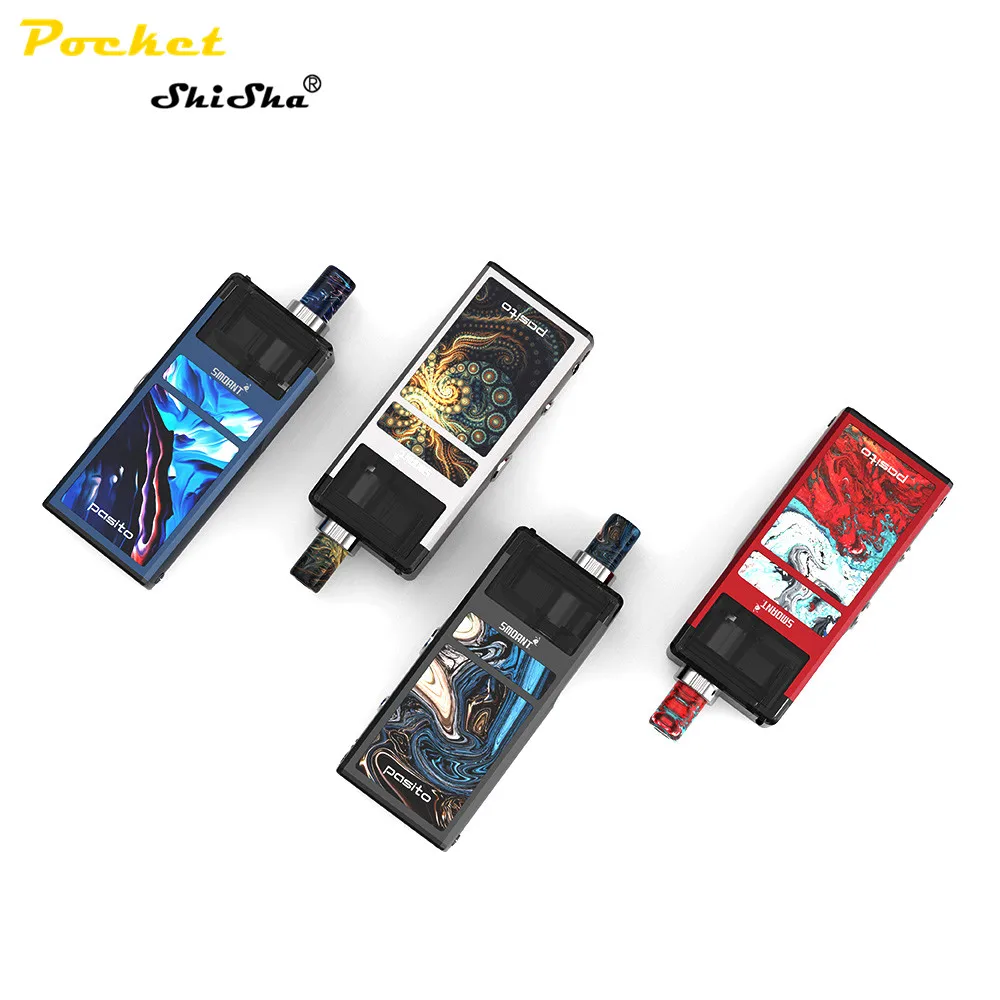  100% аутентичная электронная сигарета Smoant Pasito 25 Вт бокс-мод аккумулятор 1100 мАч вейп перестраиваемая Pod-система