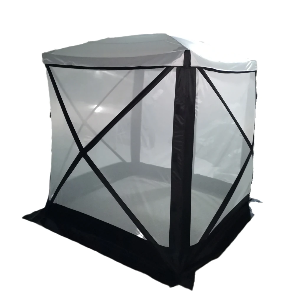 Four Walls Escape Portable Tents Quick Set Up Pop Up Outdoor Camping Outdoors Gazebo Day Tent with Mesh Windows As House Shelter