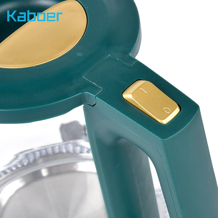 1.8L 1500W Multifunction Healthy Whistling Kettle With Teapot Set Temperature Control Tea Pots Water Glass Electric Kettle Glass