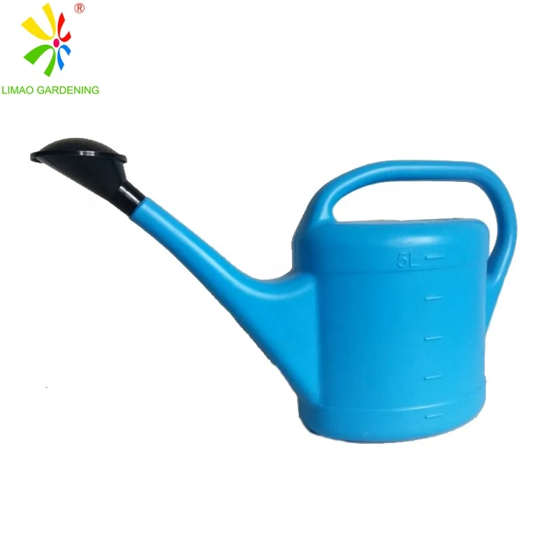 Best quality plant garden watering  container equip 5L plastic watering can maker with sprinklers