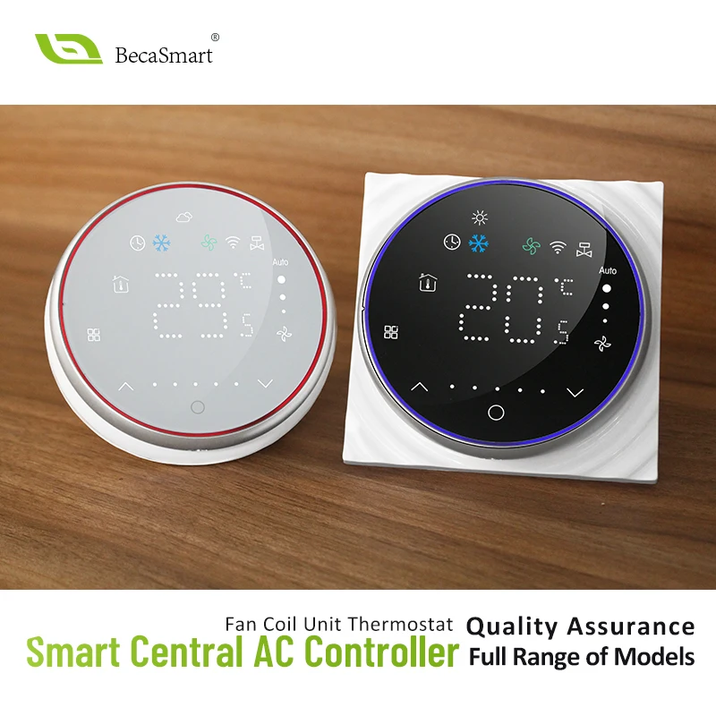 Beca BAC-6001 Thermostat Programmable Digital Nest HVAC Smart Termostato RF Thermostat for Home office Living room