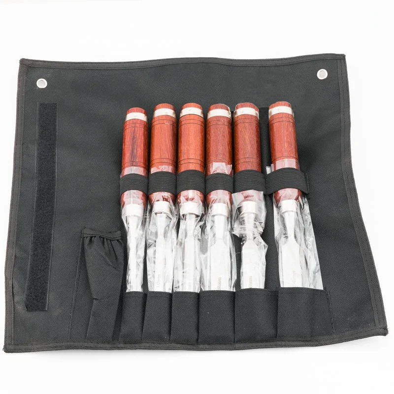 6pcs Wood Carving Chisel Set CR-V Woodworking Carving Tool Set
