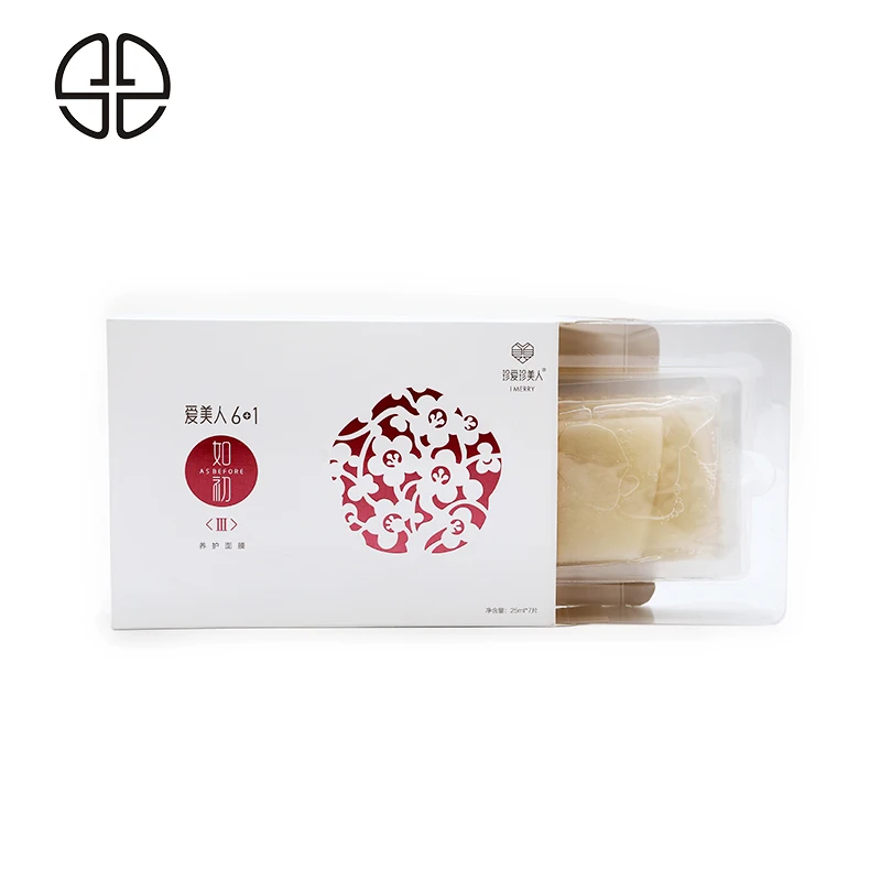 OEM Deep Whitening Hydrating Moisturizing Cotton Tencel Collagen Face Mask Sheet