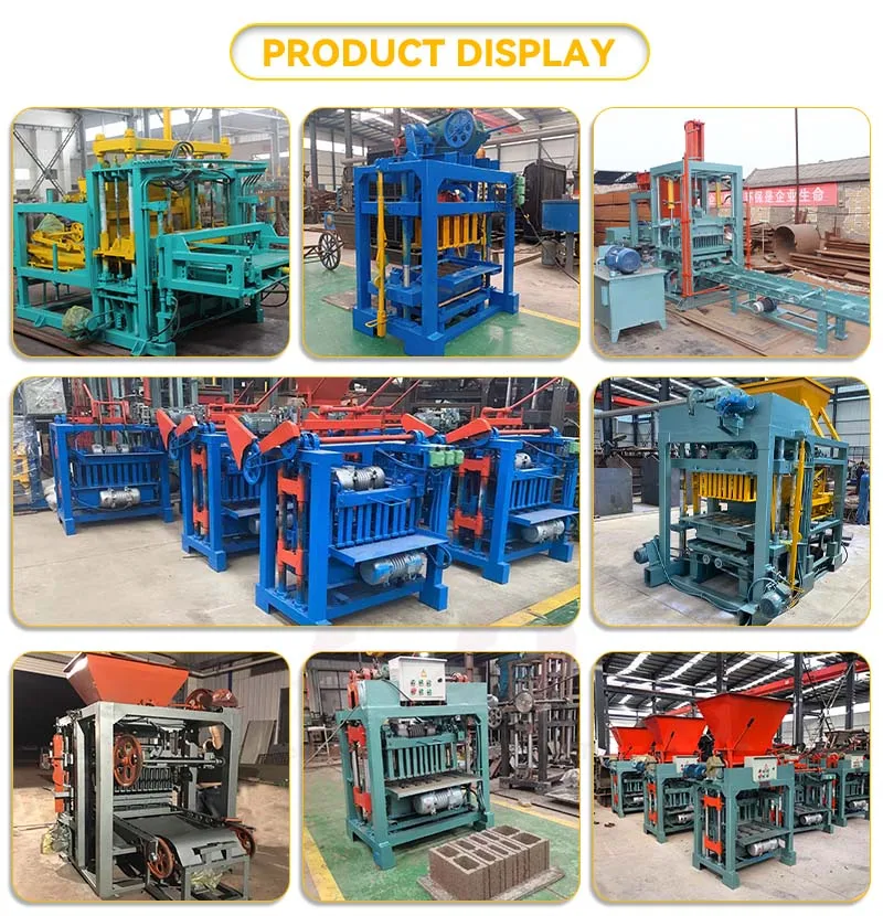 small manufacturing building material machinery FD4-24 bricks making machine