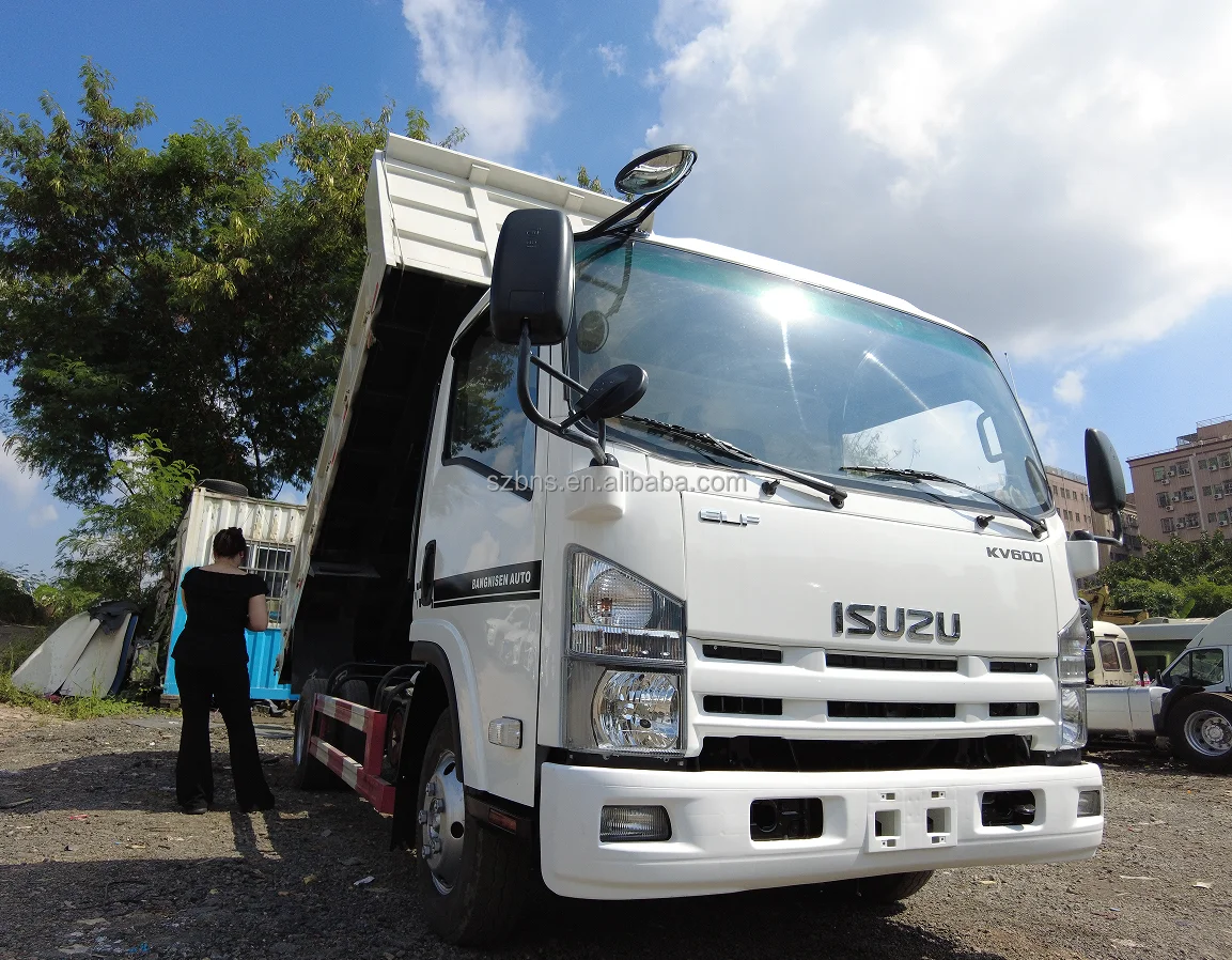 2018 год отремонтированный самосвал Isuzus 4x2 KV600 ELF NPR NKR с усиленным грузовым коробом