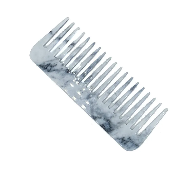 Personalized Large Size Acetate Hair Combs High Quality Comb For Women Handleless Portable Hairdressing Comb