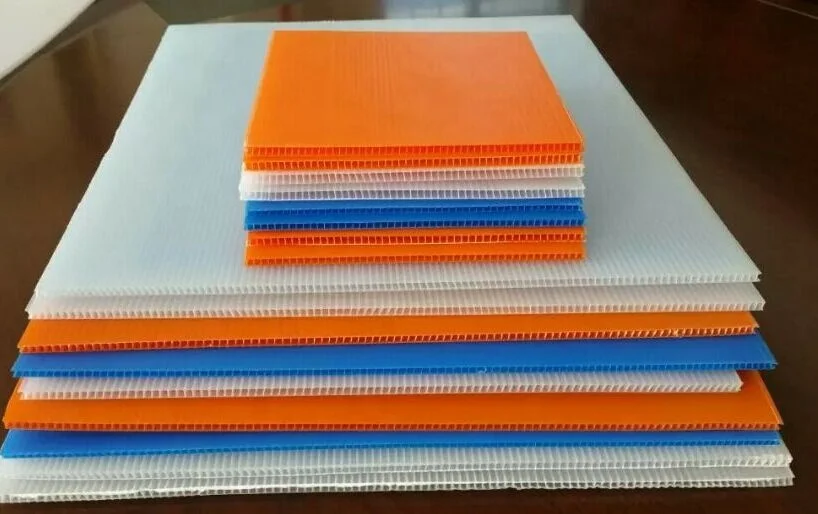 PP hollow corrugated board production machine line  pp board production line