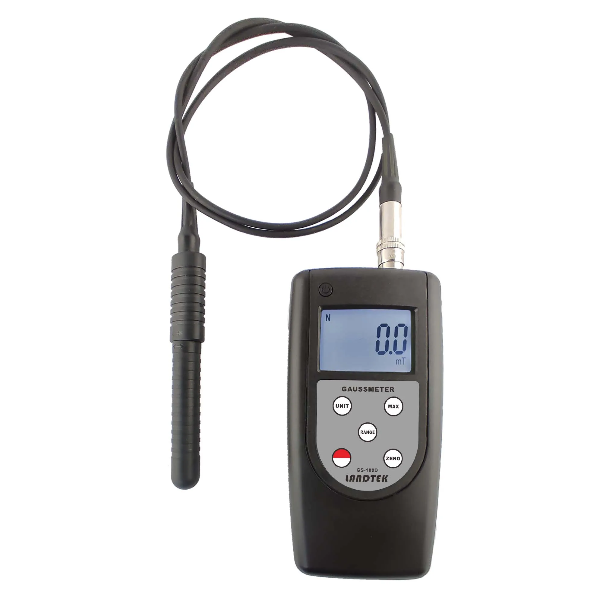 Handheld Gaussmeter  Gauss Meter  Surface Magnetic Field Tester  Test Range 200 mT 2000 mT  GS-100D
