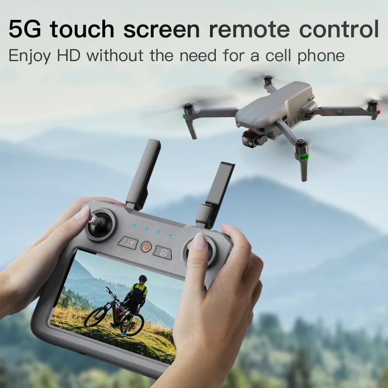 Global Drone GD98 MAX Big Size Drone With 4K Camera 100g Payload 10KM Control Distance Obstacle Avoidance Professional