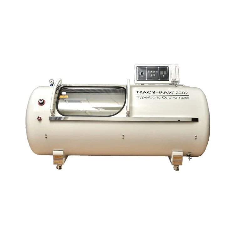Macypan HBOT 2ATA Hard Hyperbaric Oxygen Chamber HP2202-85 Stainless Steel Capsule