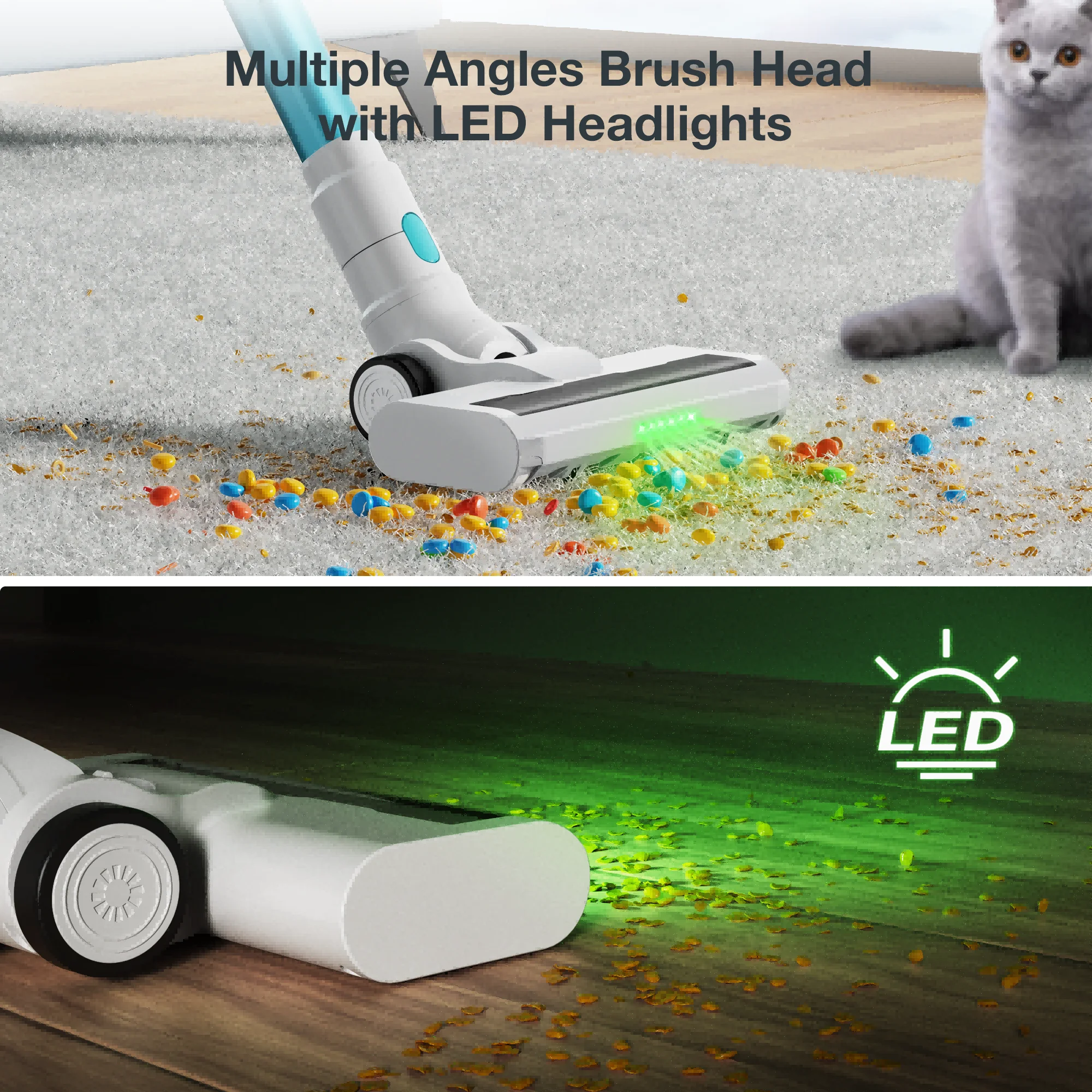 Moosoo S6Mate Vacuum Cleaner Hand Held Vacuum Cleaner Vacuum Cleaner With Water Filter For Carpet Sofa Home