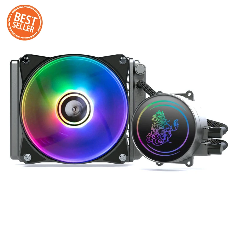 QL 120mm GPU Computer Case 12v AIO Liquid PC Radiator Water Cooling Fan Cooler CPU Cooling Radiator
