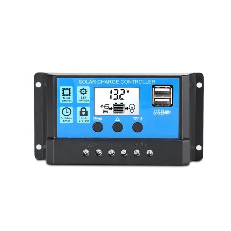Sunro 10A 20A 30A 40A 50A 60A 12V 24V Авто ШИМ-выход 5V PWM регулятором солнечного зарядного устройства модуль