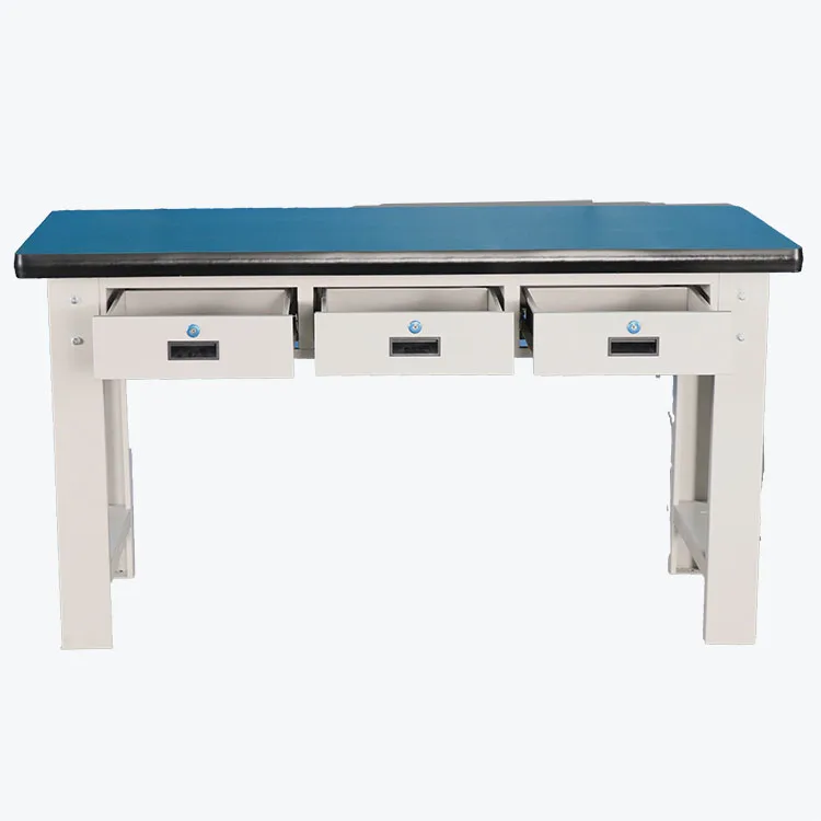 Heavy Duty OEM Electronic Esd Lab Workbench Work Bench with Drawers for Soldering Use Steel Metal Chinese Stainless Steel