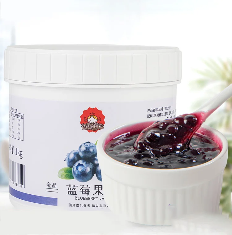 Оптовая продажа от производителя, изысканный ингредиенты для завтрака с черничным джемом, соус для приправ