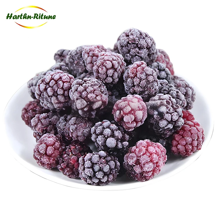 China Manufacturer Frozen Blackberry IQF Frozen Blackberry Fruits