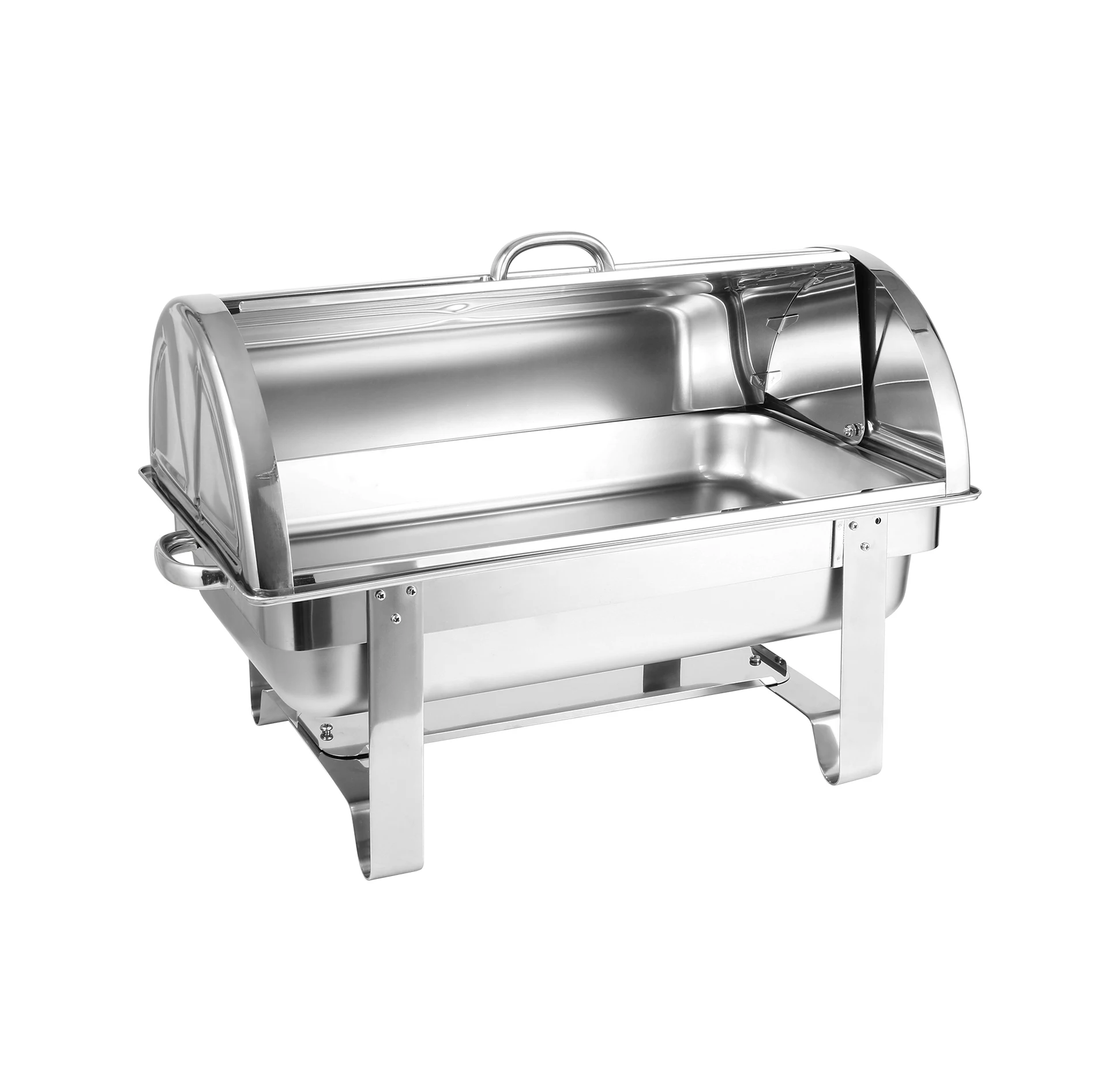 Restaurant catering party luxury chafer dish buffet set stainless steel chafing dishes heating food display warmer set for sale