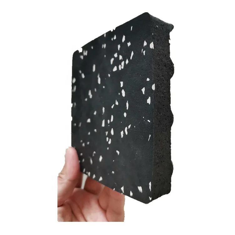 Non Toxic Crossfit Rubber Tile Gym Rubber Flooring Mats