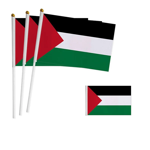 Wholesale Palestine Hand Waving Flag Normal  Palestine  hand  Flag