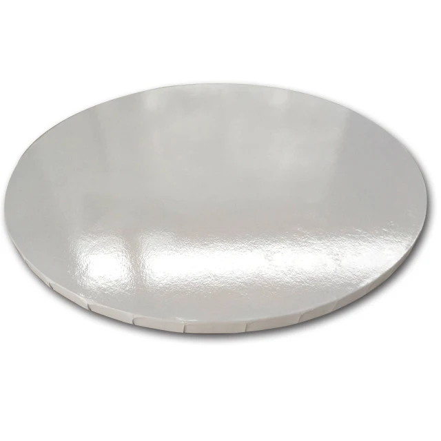 High Quality 10 12 14 inch 4 mm thickness MDF cake board Masonite Dessert White Cake Board
