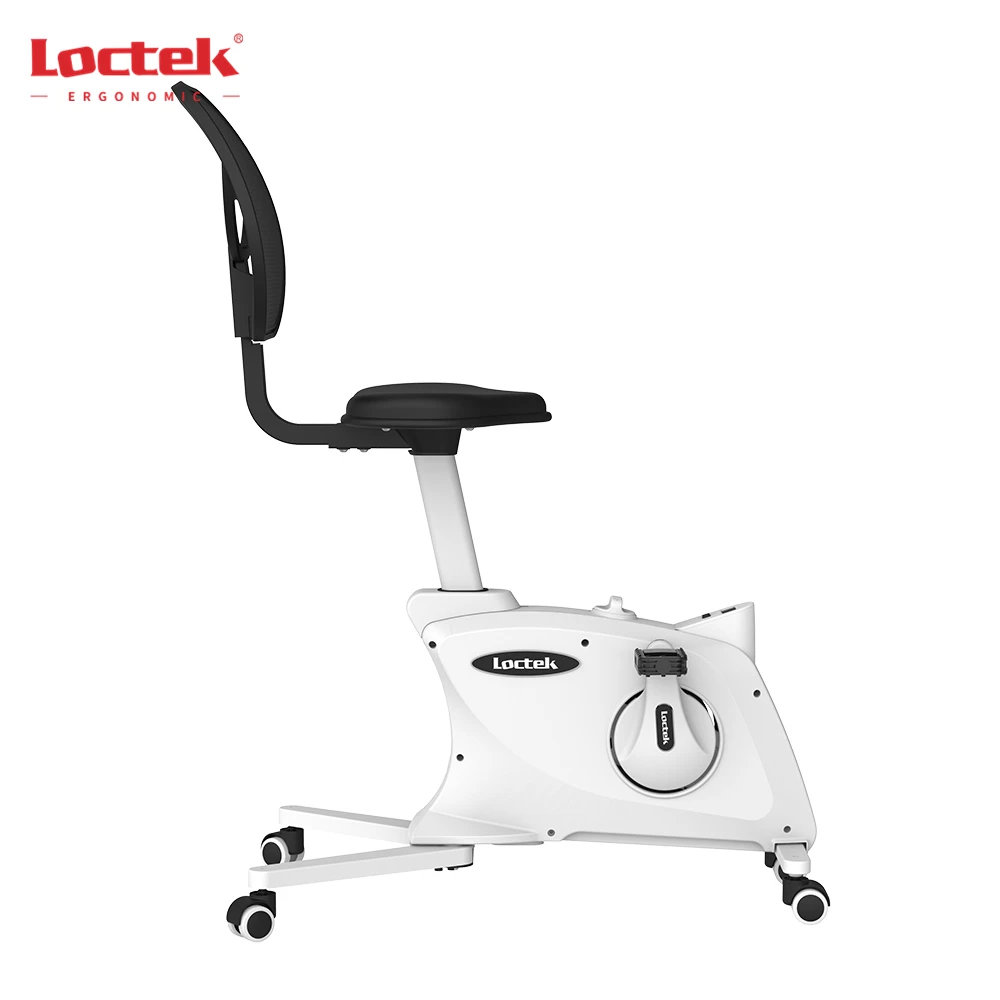 
Movable Height Adjustable Exercise Bike Chair For Height Adjustable Desk LOCTEK F211DBU 