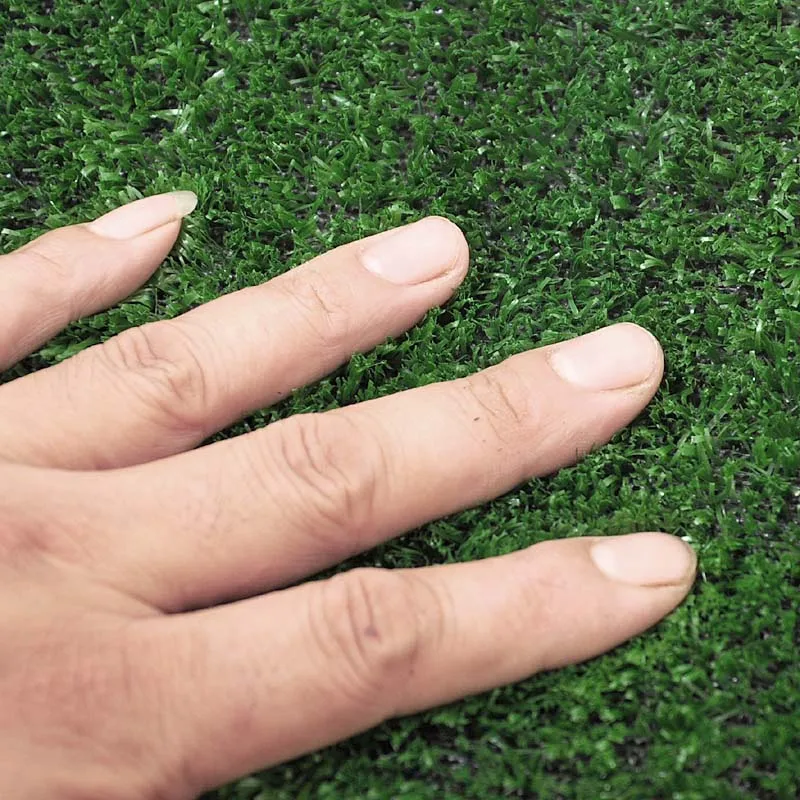 Зеленая искусственная трава уличная трава синтетический газон для ландшафтного дизайна 10 мм 1400D Спортивная трава