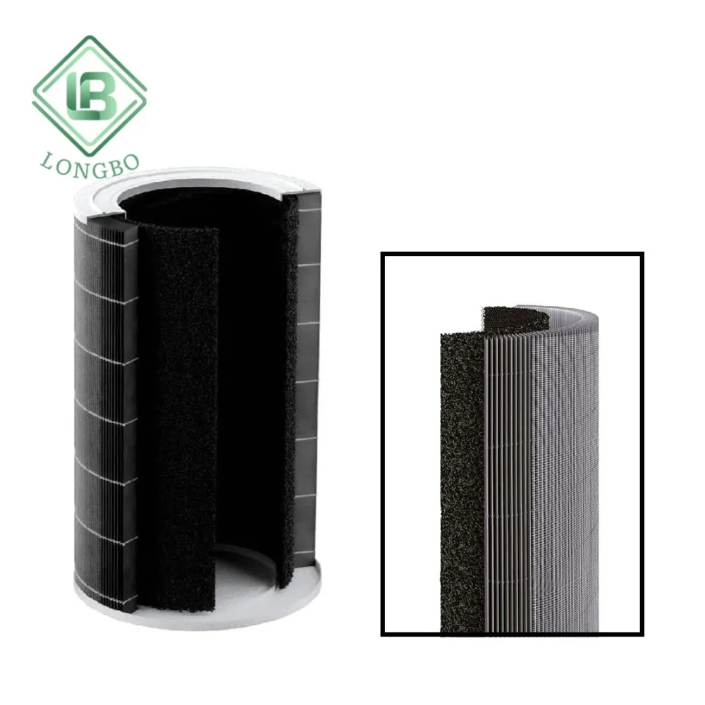 Activated Carbon Purifier Filter Air Purifier Filter Replacement Fit For Xiaomi Smart Air Purifier 4 Pro Spare Accessories