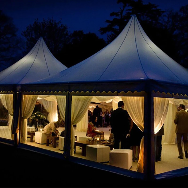 10x10m aluminum structure pagoda gazebo tent for wedding marquee