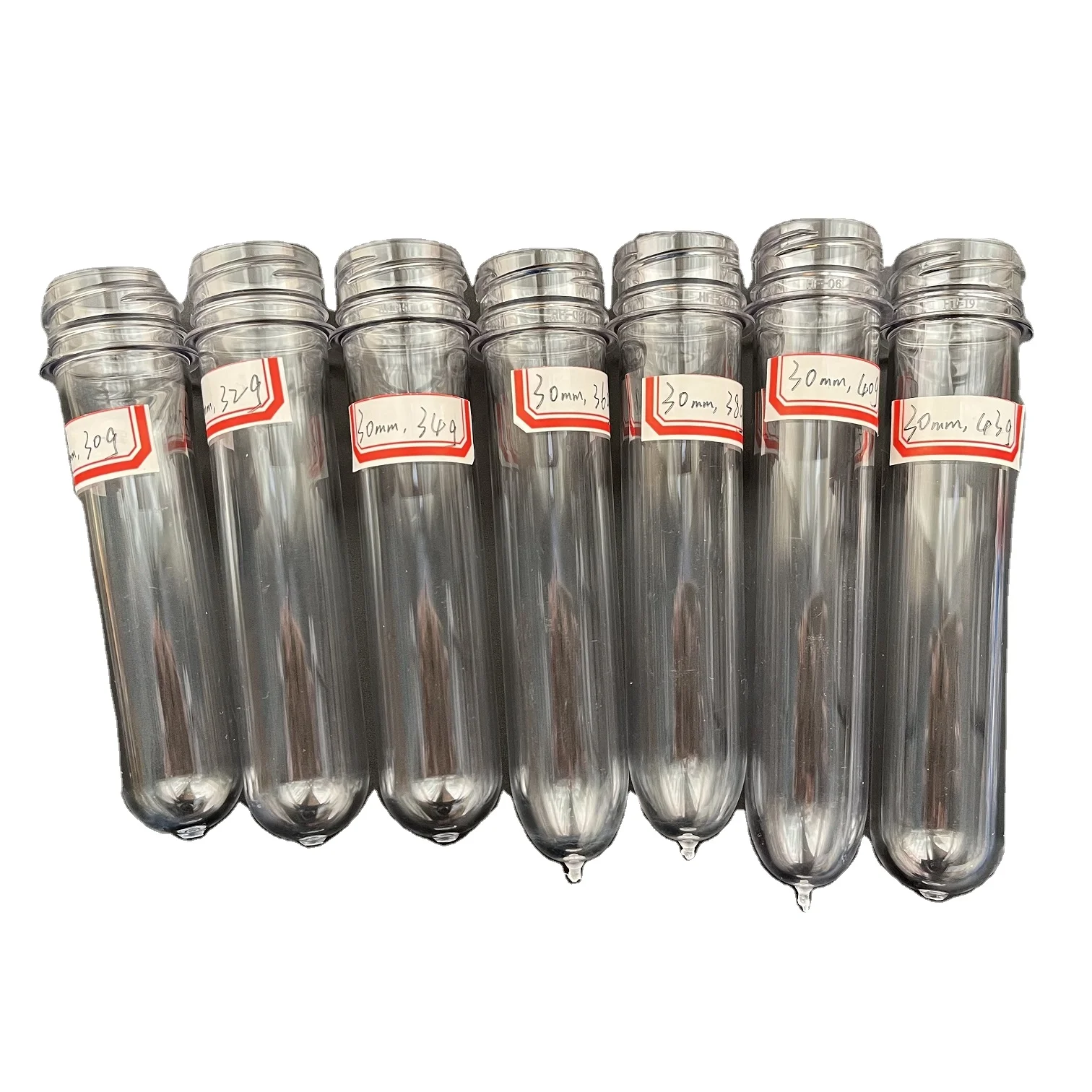 Customized Color PET Water Bottle Preform 38g 30mm