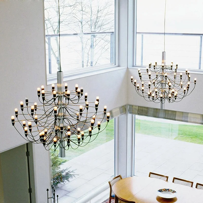
Australia standard large black cone fancy led chandelier ceiling pendant light for living room 