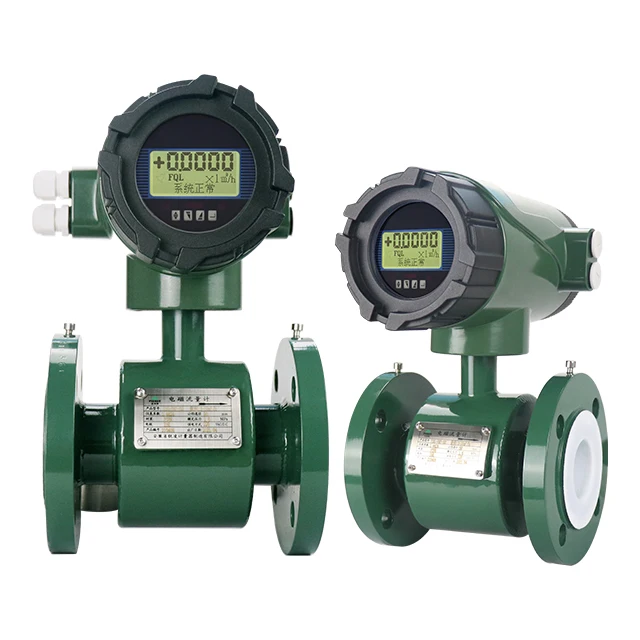 FIMEET  DN50  electromagnetic flow meters liquid industrial flow meter   Low temperature water    sensor