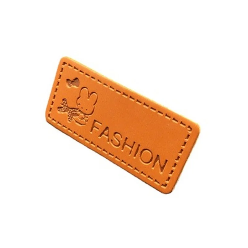2022 Fashion custom adhesive skillful manufacture plate pu leather label