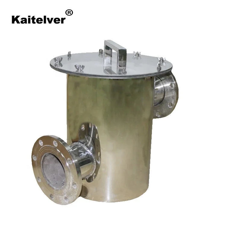 Stainless steel basket strainer hair catcher basket filter for swimming pool water filtration