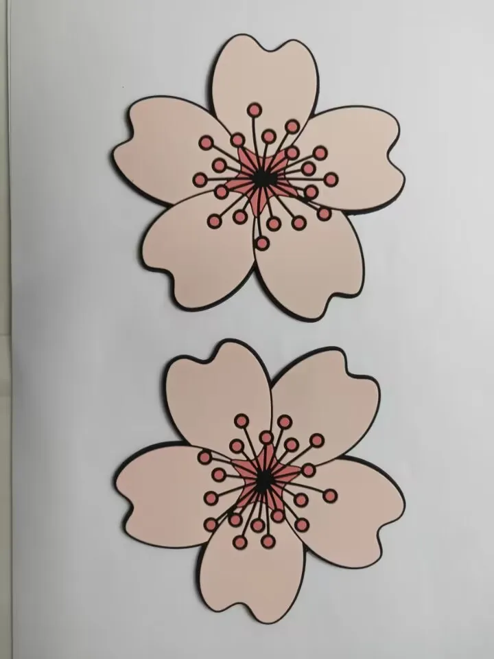 Custom 3D PVC Rubber Beer Coasters Promotional Gifts for Home Decoration