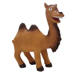 Customized kids toys soft non-toxic lifelike camel shape latex rubber toys