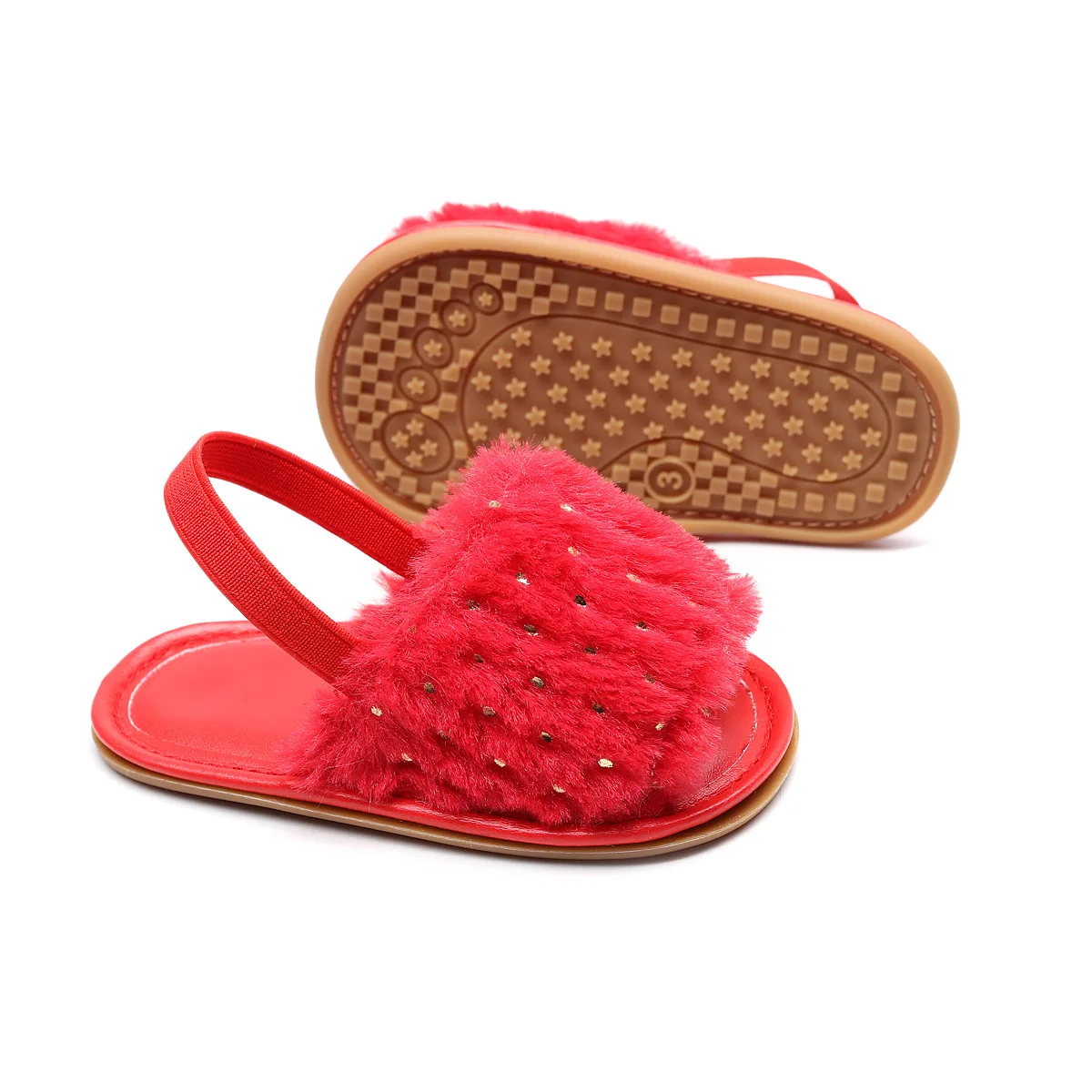 2022 baby sandals new arrivals summer baby girl 2year beige boutique fur sandals babies shoes and sandals children