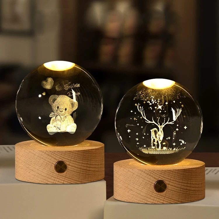 Лазерный шар с сенсорным переключателем