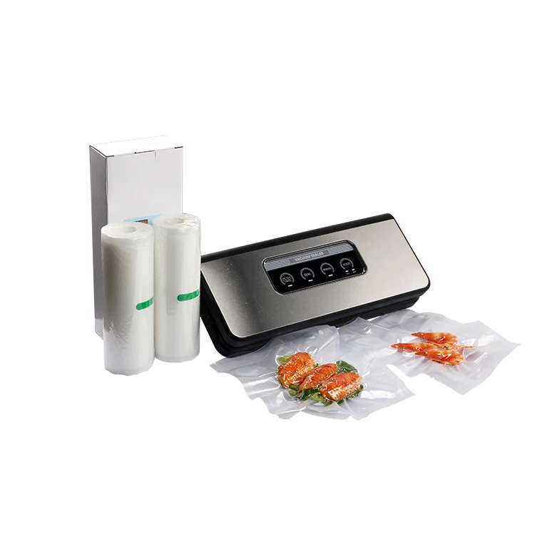 
Embossing and safe vacuum packing bag food bag with safe PE PA material with Household vacuum machine 