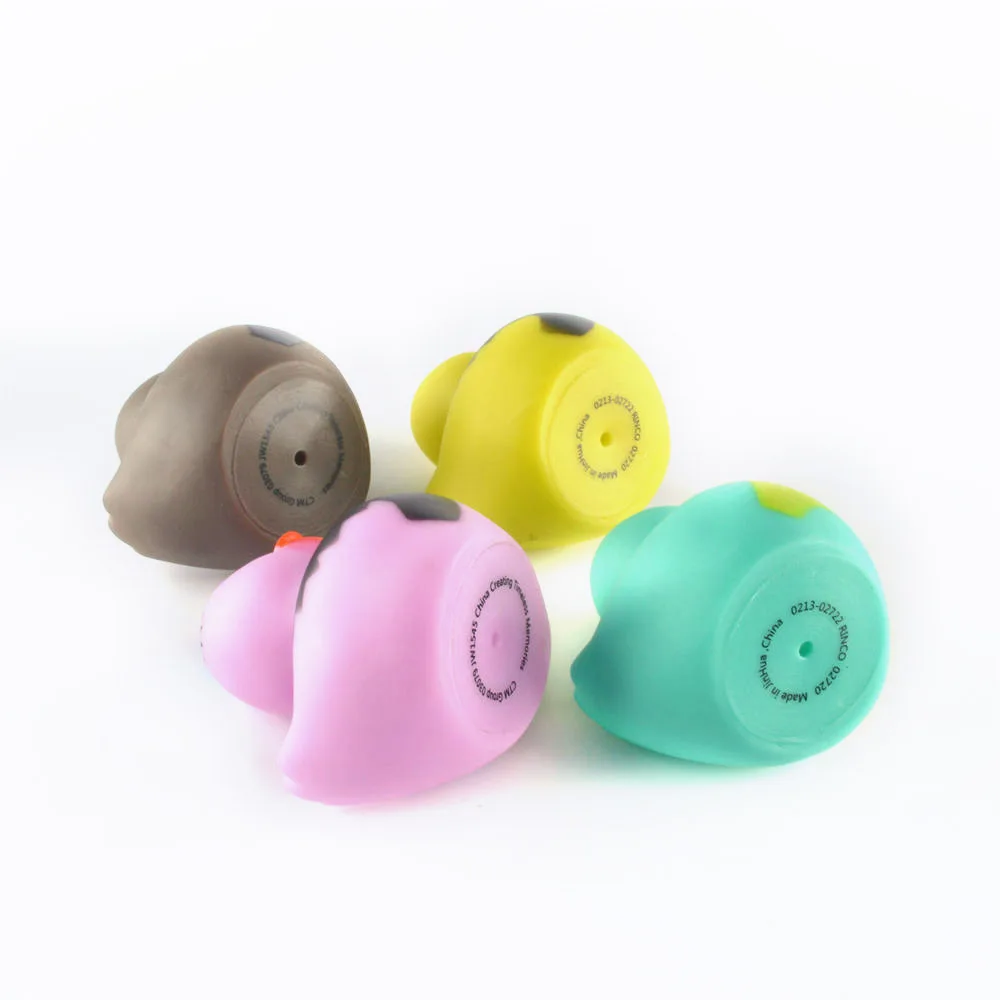 Wholesale Custom Portable Education Fun Cute Various Styles Colors Kids Bath Toys Duck Floating Rubber Ducks