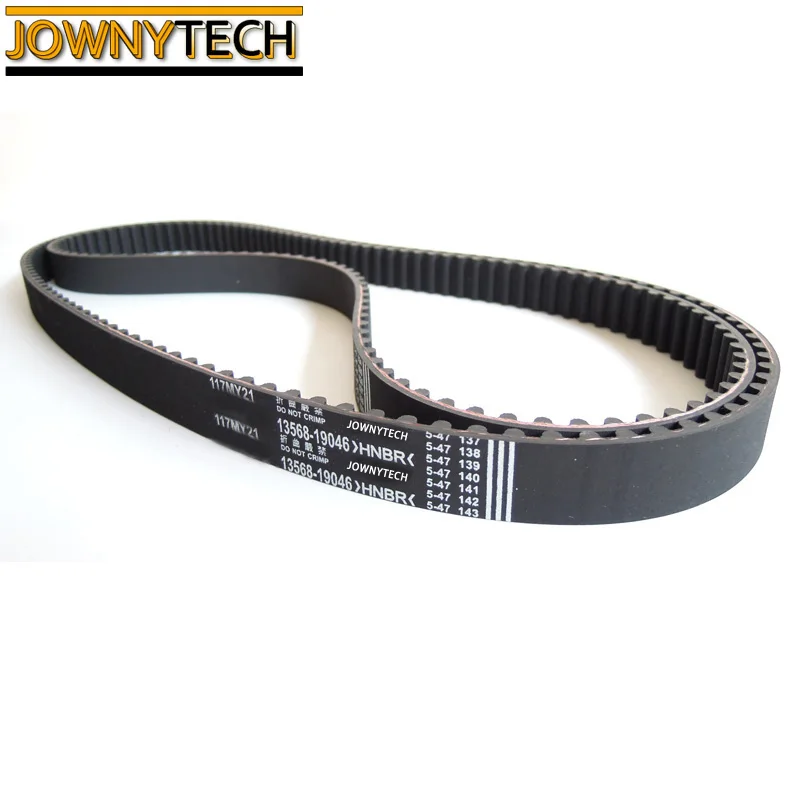 CR rubber timing belt for TOYOTA HILUX 13568-09130 synchronous belt 97MR25 auto transmission belt for TOYOTA HIACE