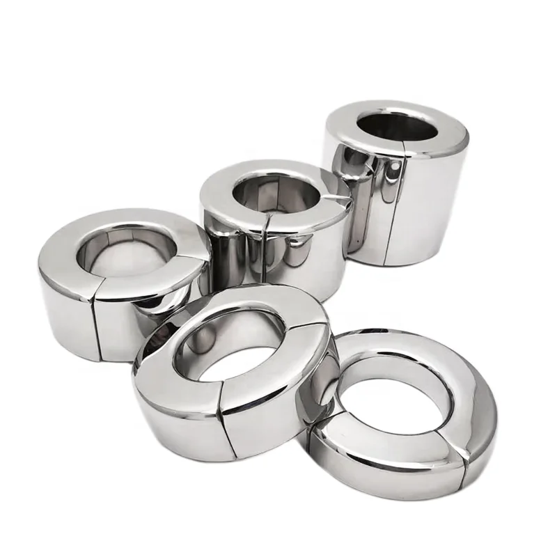 
Superheavy metal 1/4 magnet penis ring cock ring for man 