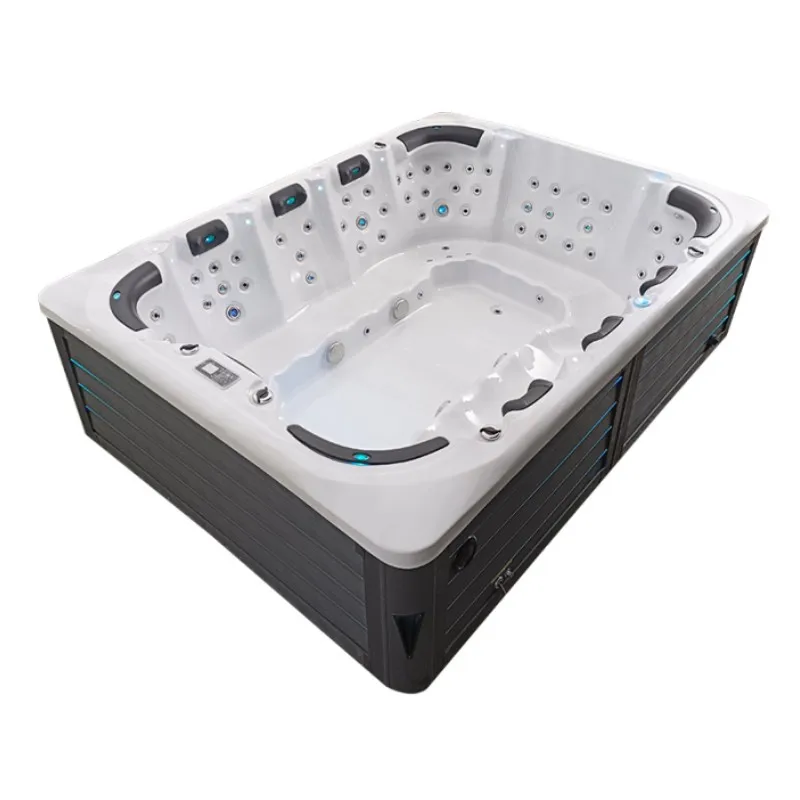 Meredtih 12-person luxury outdoor Hotel Whirlpool s Smart Thermostatic Hot Water Spa Tub