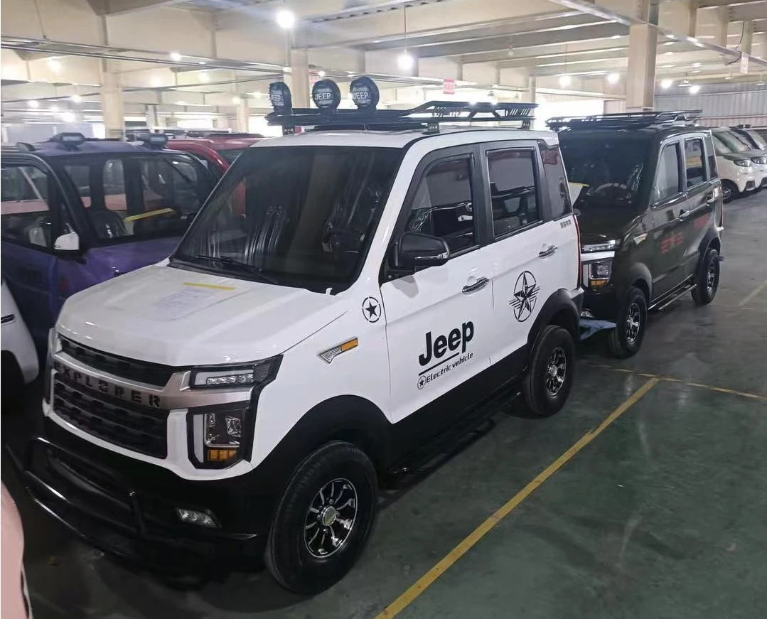 New Cheap Hot Sale 1000W 2 Doors 4 Wheel Vehicle 2 Seater Disabled Or Elderly New Electric Adult Car