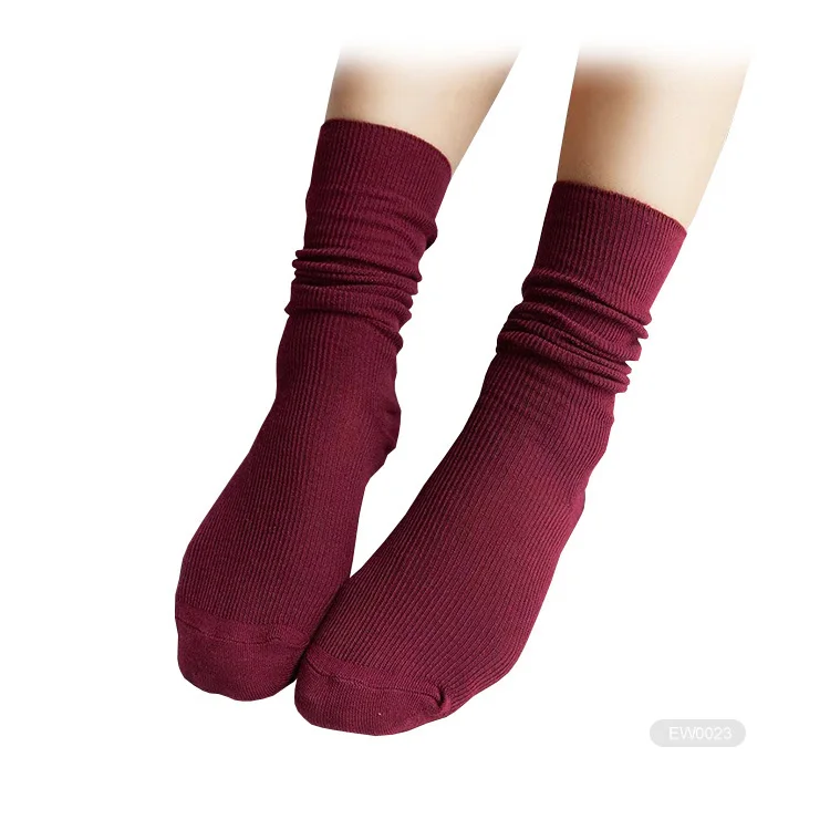 ZJFY- E0351 slouch socks loose top socks for women