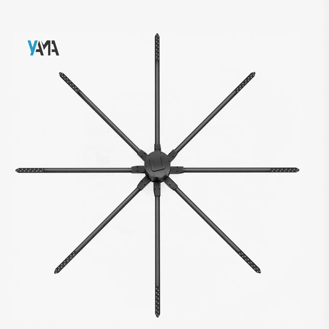 3d hologram display 150cm 3d holographic projection hologram led fan