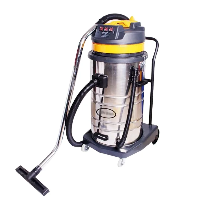 China vacuum cleaner factory wholesale 80l 3000w heavy duty vacuum cleaner with 3 motors